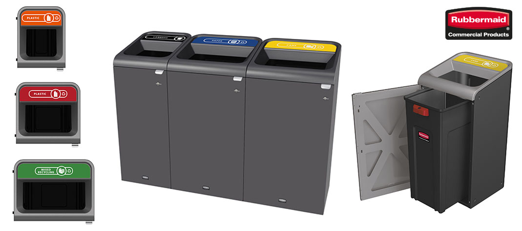Rubbermaid Configure Recycling Station