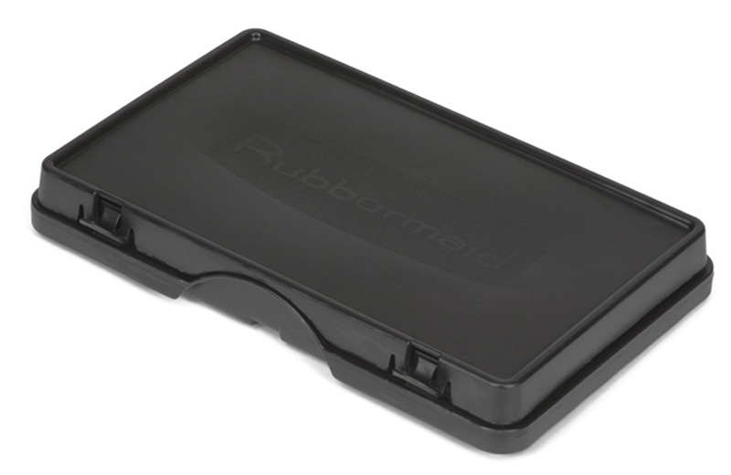 Lid with storage compartment, Rubbermaid