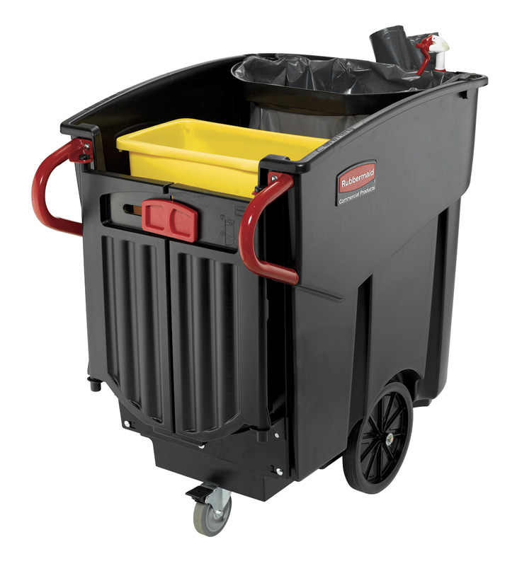 Mega Brute mobile waste container, Rubbermaid