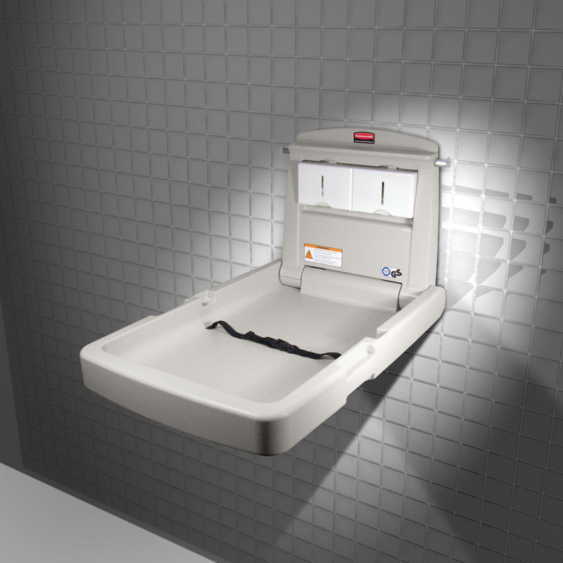 Baby changing station - vertical, Rubbermaid