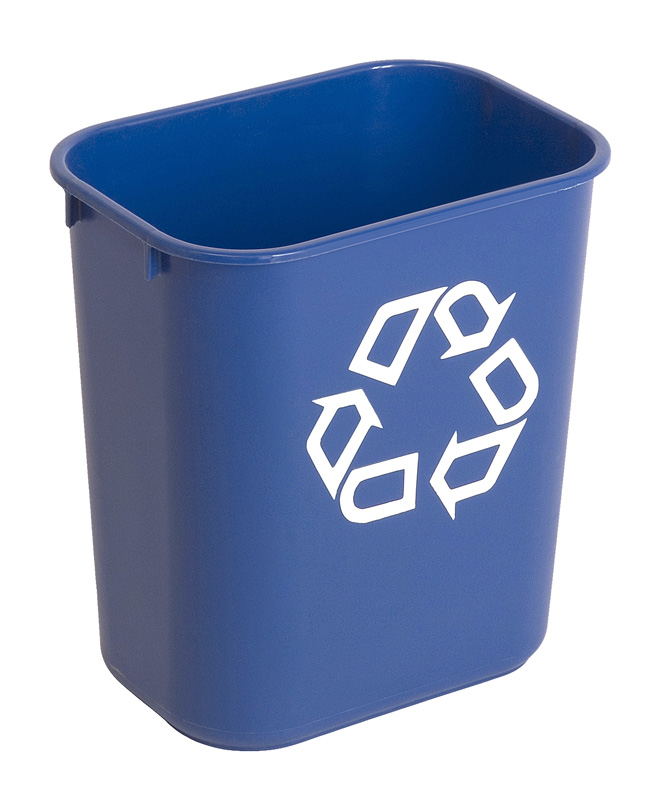 Rectangular waste bin 12,9 litres, Rubbermaid