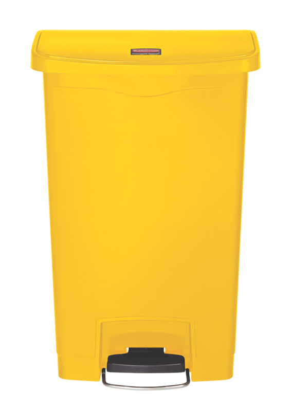 Slim Jim Step On container Front Step kunststof 50 ltr, Rubbermaid