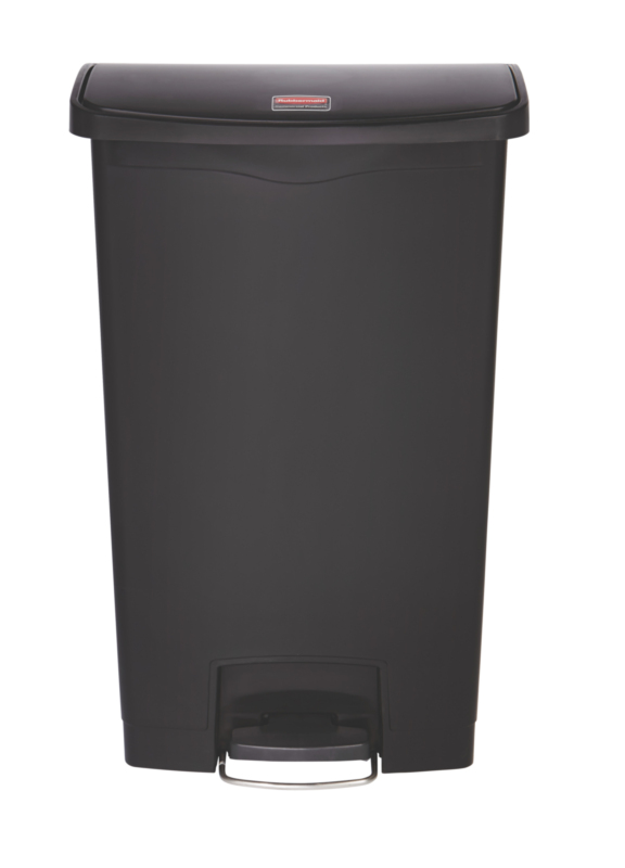 Slim Jim Step On container Front Step kunststof 68 ltr, Rubbermaid