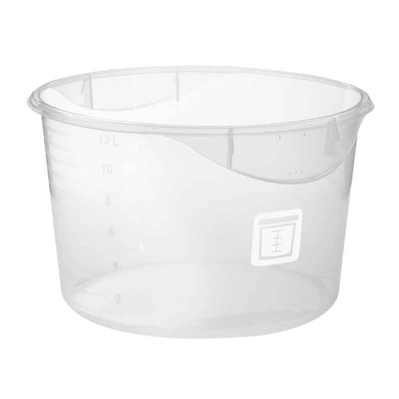 Round Container 11,4 litres Dairy, Rubbermaid - Discontinued, replacement article: 0086876131338