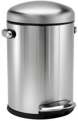 Mini Round Retro Step Can 4,5 litres, Simplehuman - Discontinued