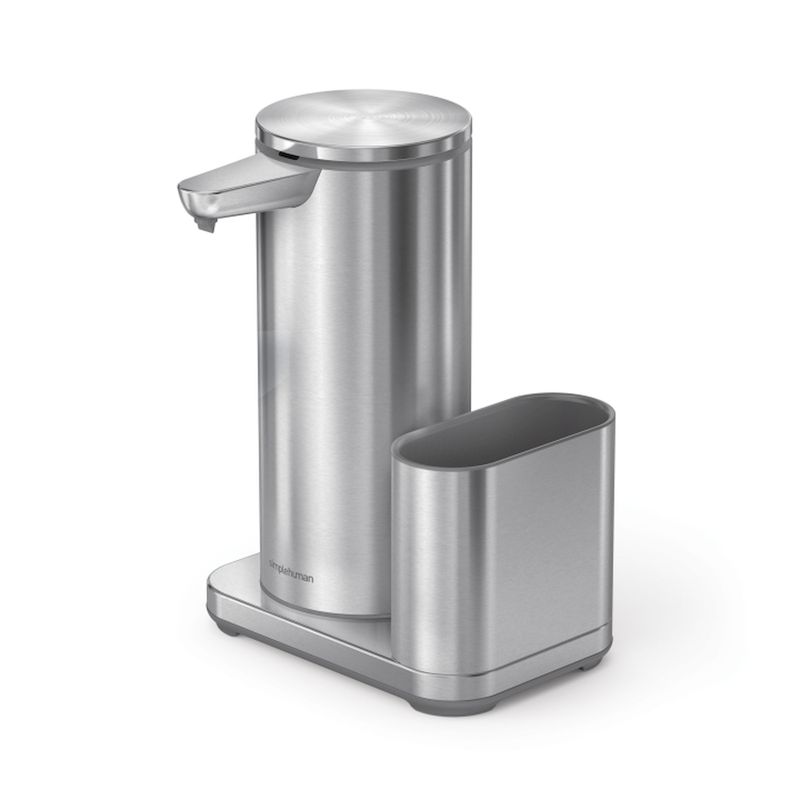 Sensor Soap dispenser Rechargable with Caddy 414ml, Simplehuman