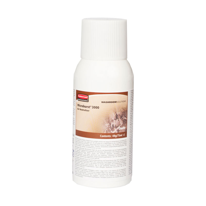 Recharge Microburst 3000 Essence of Oudh 12x75ml, Rubbermaid