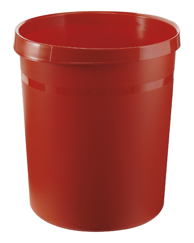 Round waste paper bin, 18 litres
