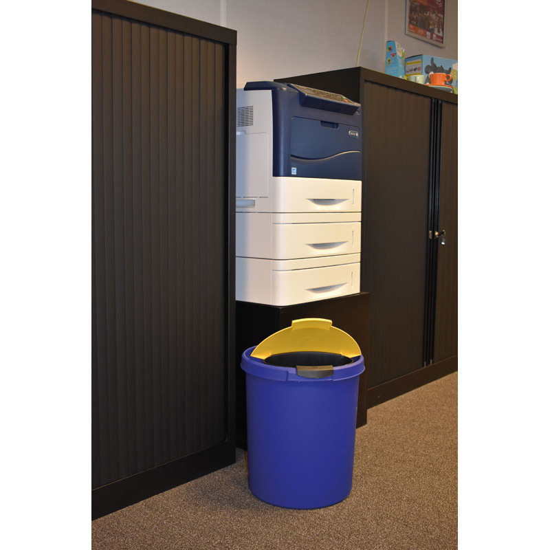 Plastic waste paper bin 30 litres
