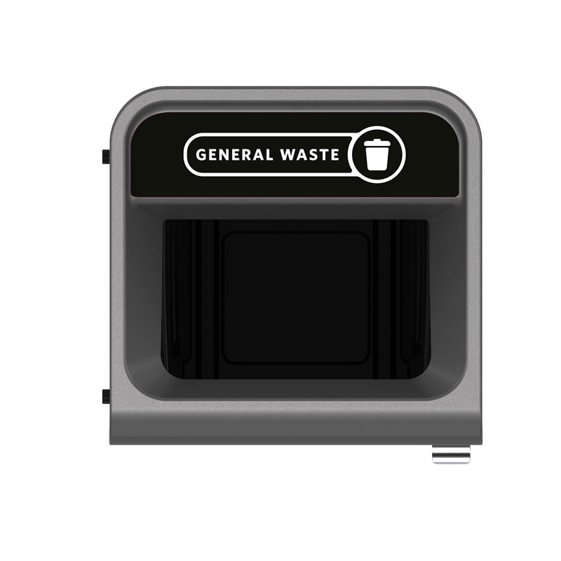 Configure Recyclingstation General Waste EN 87 litre, Rubbermaid
