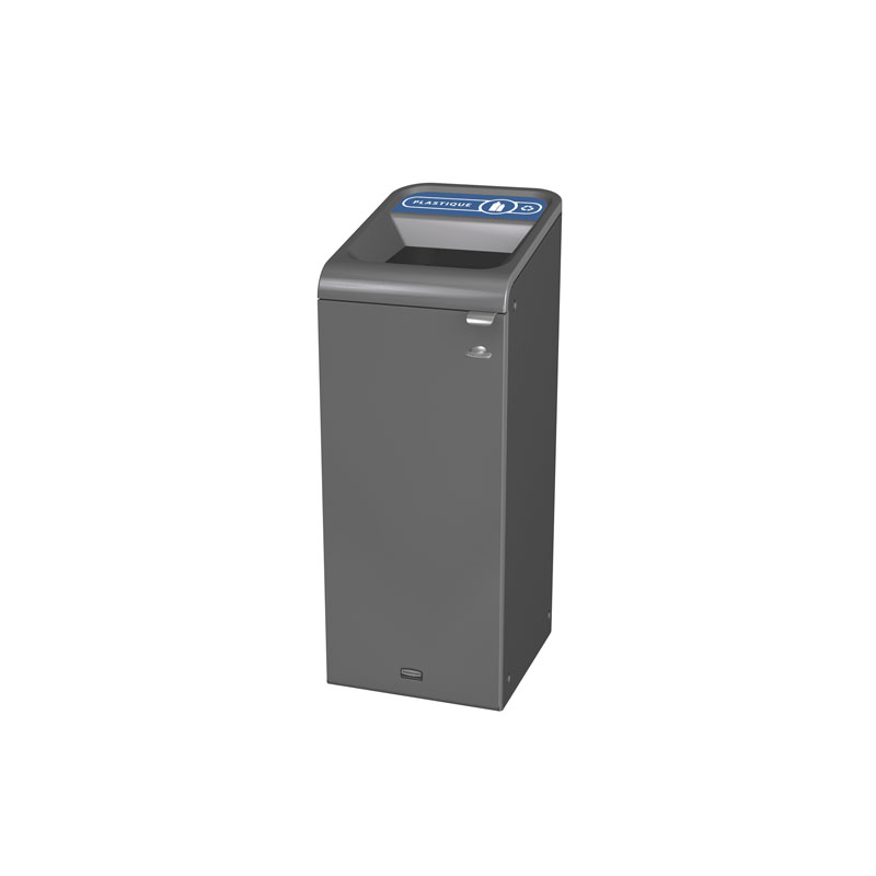 Configure Recyclingstation Plastic BE FR 57 ltr, Rubbermaid