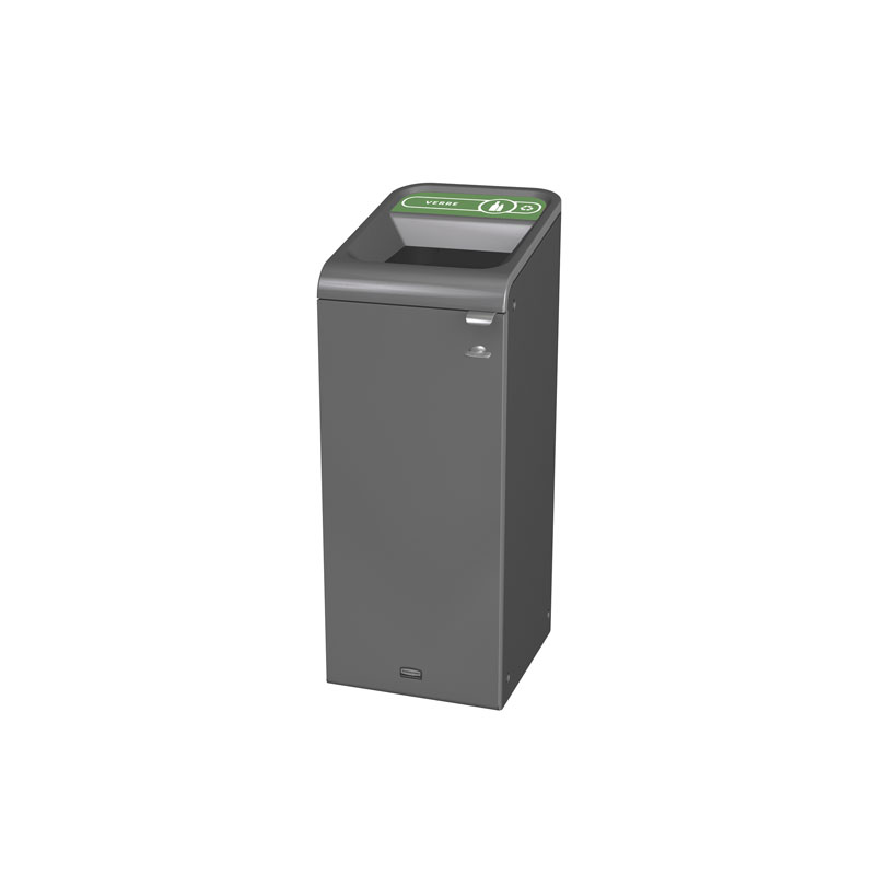 Configure Recyclingstation Glas BE FR 57 ltr, Rubbermaid