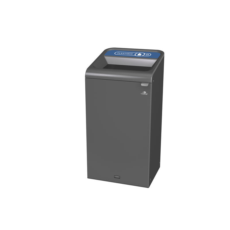 Configure Recyclingstation Plastic BE FR 87 ltr, Rubbermaid