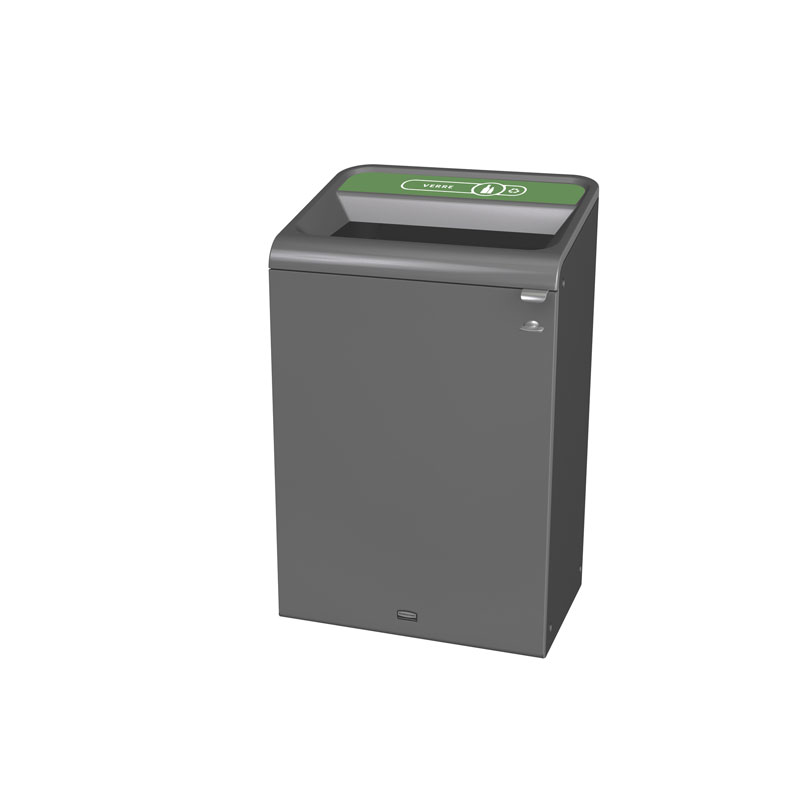 Configure Recyclingstation Glass BE FR 125 litre, Rubbermaid