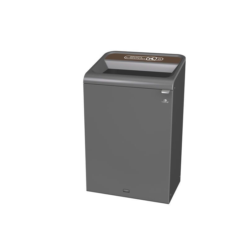 Configure Recyclingstation GFT BE FR 125 ltr, Rubbermaid