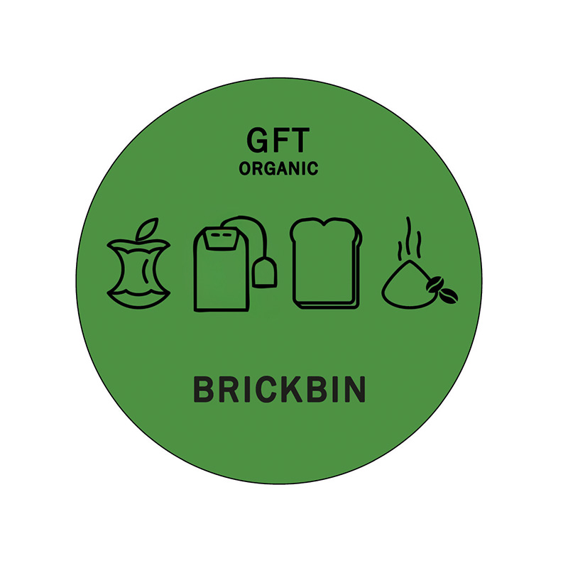 Brickbin Forex Afvalstroomsticker GFT