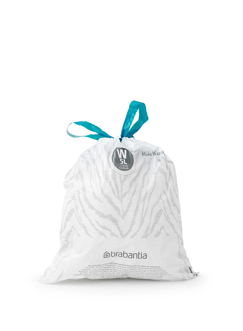 PerfectFit Waste bag with drawstring Code W 5 litres, Brabantia