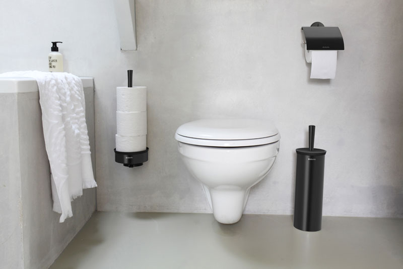 Toiletborstel Profile met houder, Brabantia