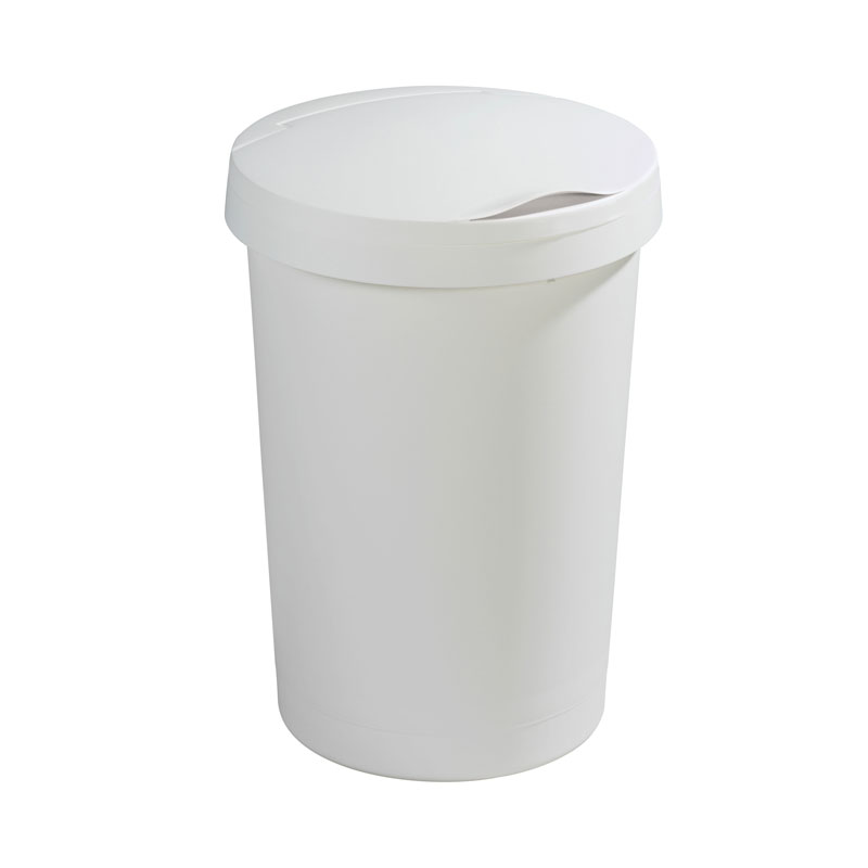 Abfallbehälter "Twinga" mit Klappdeckel 45 Liter