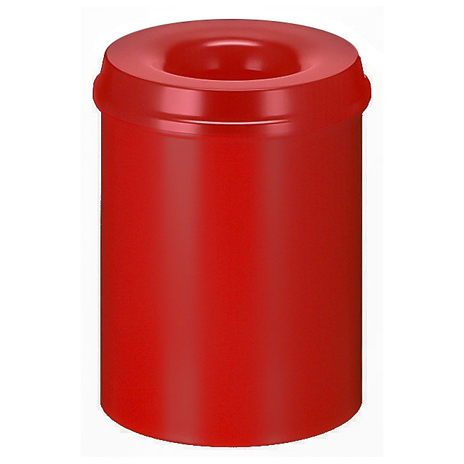 Self extinguishing waste paper bin 15 litres