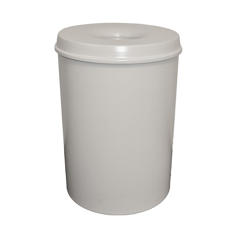 Self extinguishing waste paper bin 30 litres