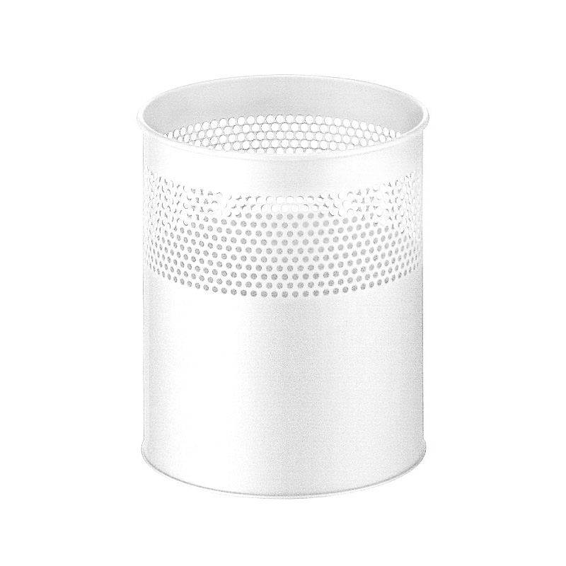 Semi perforated waste paper bin 15 litres