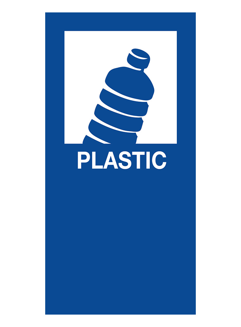 Magneetsticker Plastic BE
