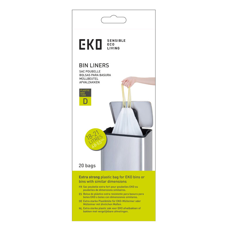 Müllbeutel 18-21 Liter (D), EKO (24x20 Stücke)
